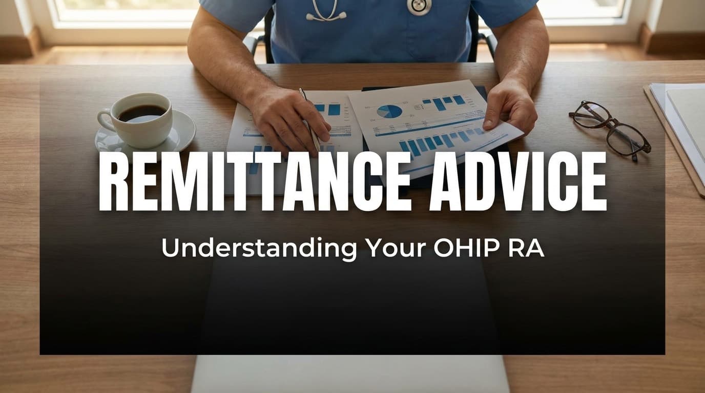 Understanding Your OHIP Remittance Advice (RA)