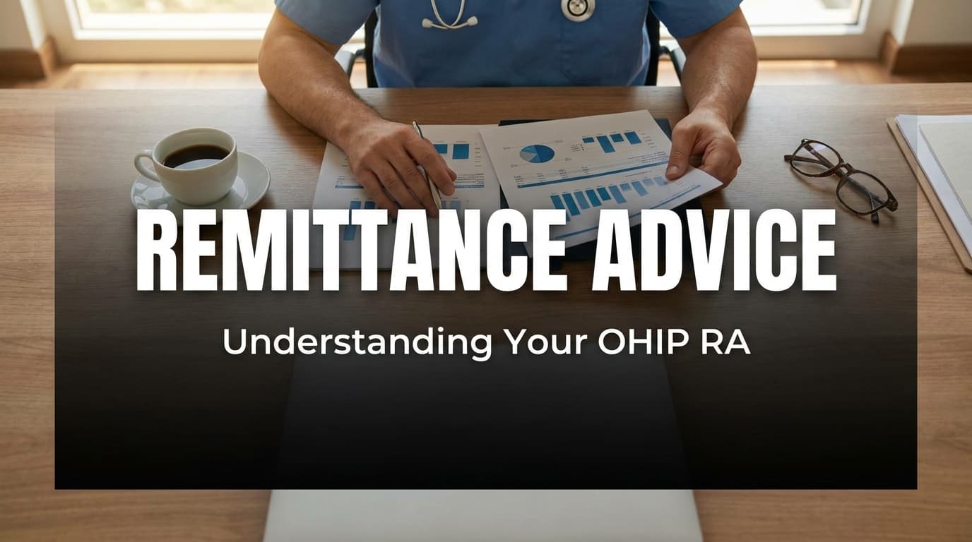 Understanding Your OHIP Remittance Advice (RA)