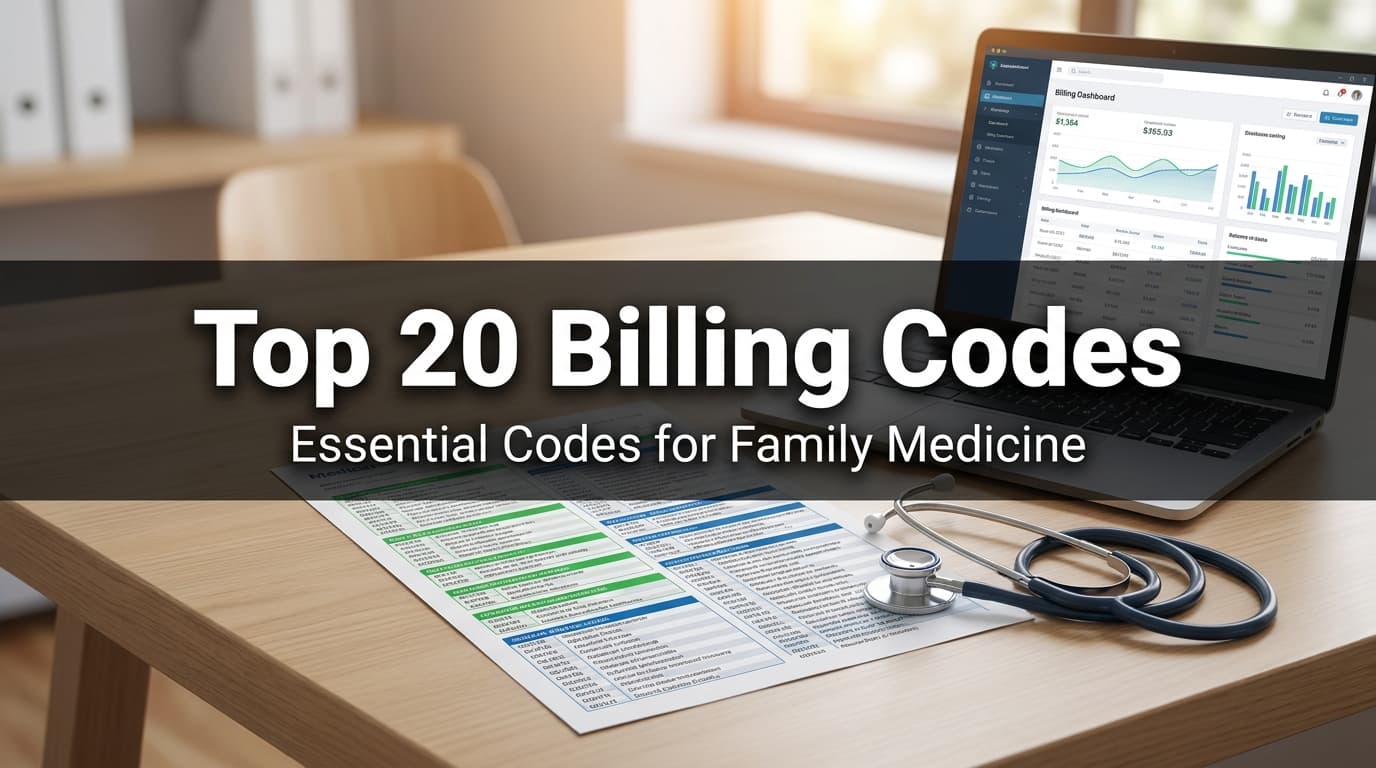 Top 20 OHIP Billing Codes Every Family Physician Should Know